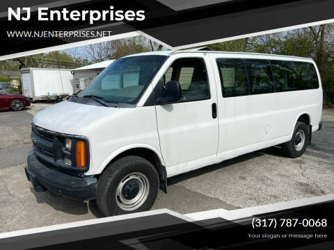 1999 Chevrolet Express Passenger for sale at NJ Enterprises in Indianapolis IN