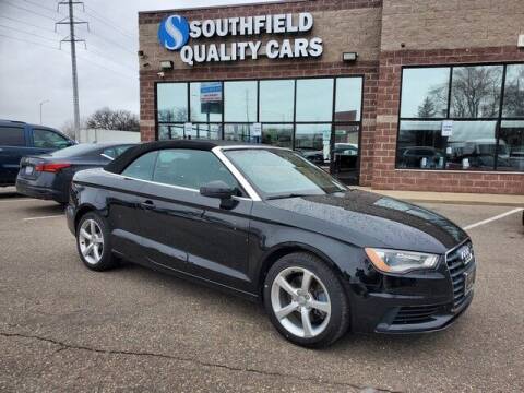 2015 Audi A3 for sale at SOUTHFIELD QUALITY CARS in Detroit MI