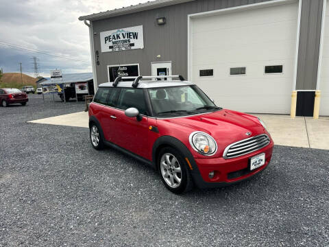 2008 MINI Cooper Clubman for sale at PEAK VIEW MOTORS in Mount Crawford VA