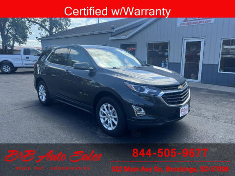 2019 Chevrolet Equinox for sale at B & B Auto Sales in Brookings SD