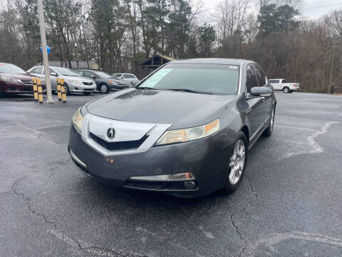 2009 Acura TL for sale at NO FULL COVERAGE AUTO SALES LLC in Austell GA