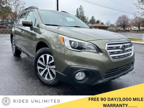 2015 Subaru Outback for sale at Rides Unlimited in Meridian ID