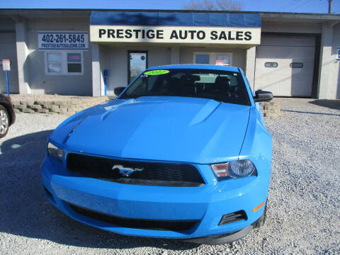 2012 Ford Mustang for sale at Prestige Auto Sales in Lincoln NE