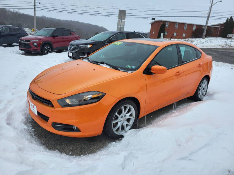 2013 Dodge Dart for sale at D & B AUTO SALES in Somerset PA