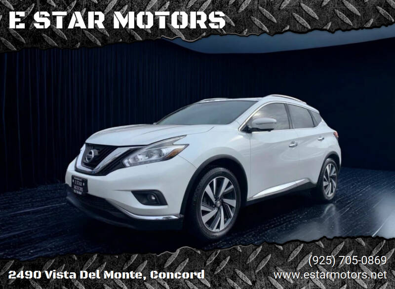 2015 Nissan Murano for sale at E STAR MOTORS in Concord CA