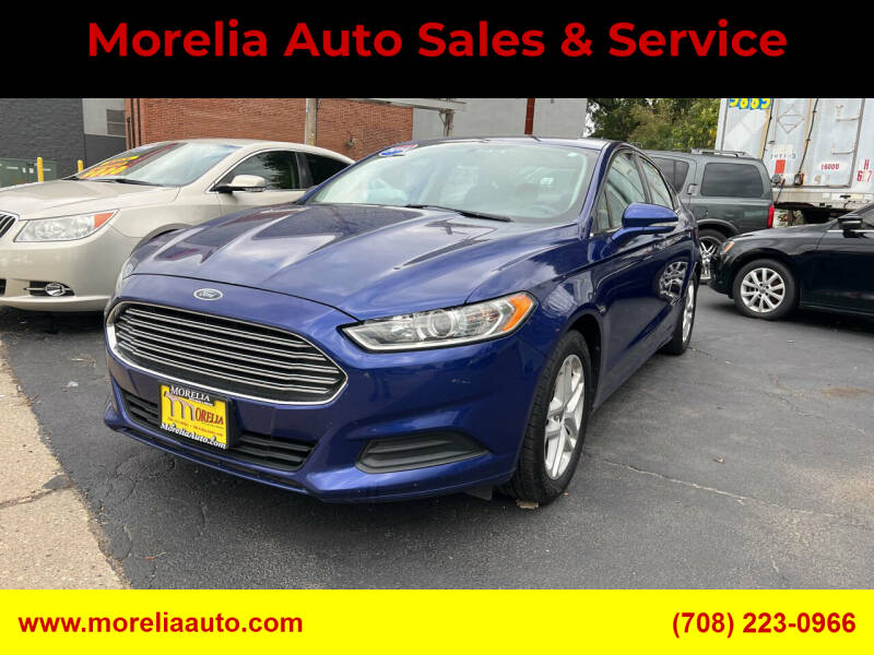 2014 Ford Fusion for sale at Morelia Auto Sales & Service in Maywood IL