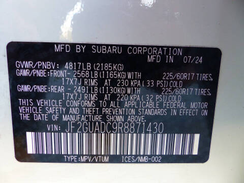 2024 Subaru Crosstrek Premium