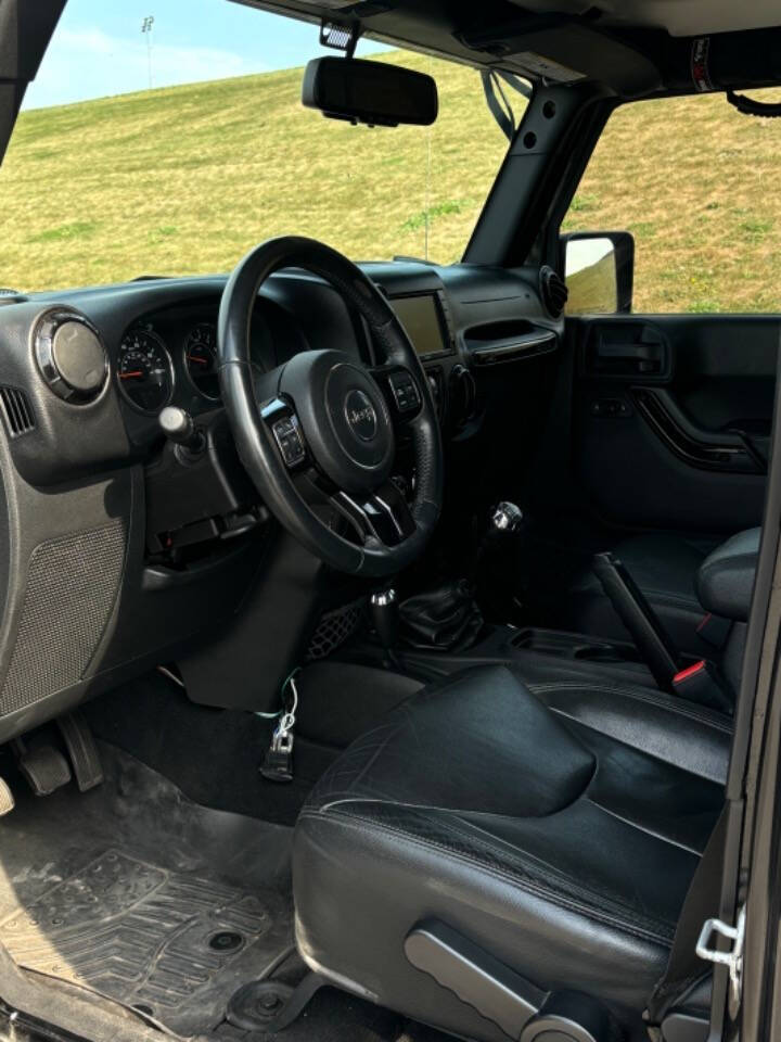 2015 Jeep Wrangler Unlimited for sale at GHOST AUTOWERKZ in Northbrook, IL