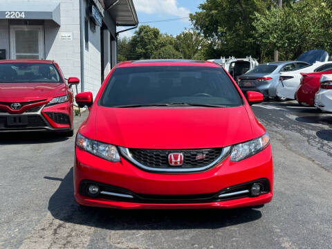 2015 Honda Civic for sale at Crystal Auto Sales Inc in Nashville TN