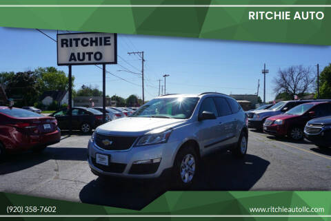 2015 Chevrolet Traverse for sale at Ritchie Auto in Appleton WI