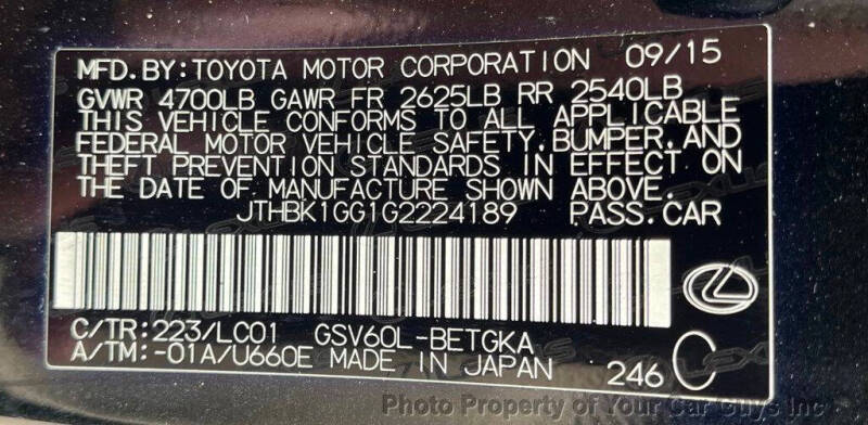 2016 Lexus ES 350