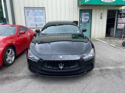 2017 Maserati Ghibli for sale at United Auto Corp in Virginia Beach VA