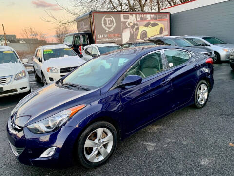 2012 Hyundai Elantra for sale at ELITE MOTORS in West Haven CT