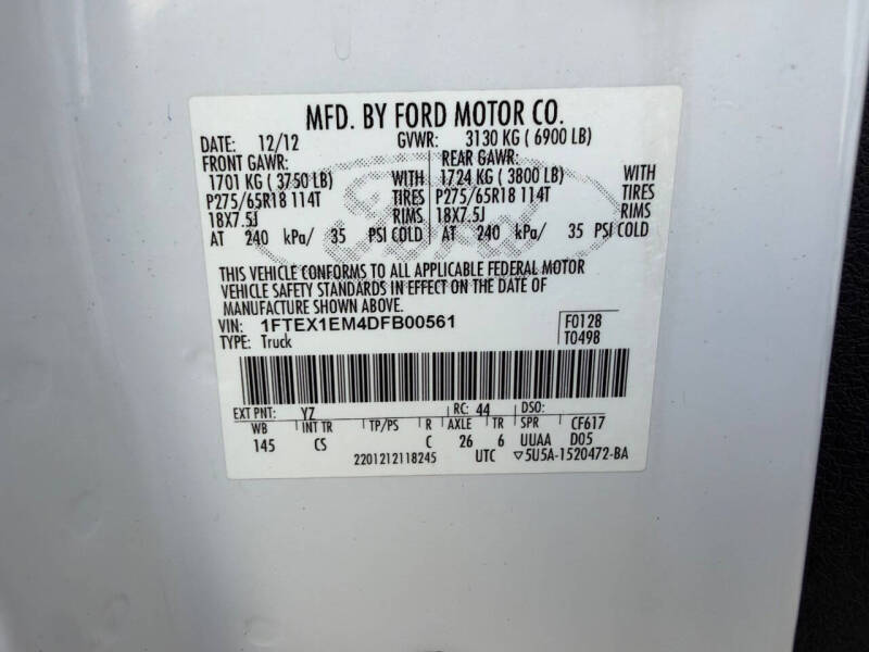 2013 Ford F-150 STX