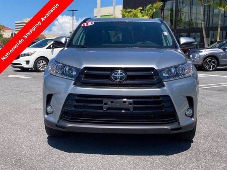 2018 Toyota Highlander for sale at LAND & SEA BROKERS INC in Pompano Beach FL