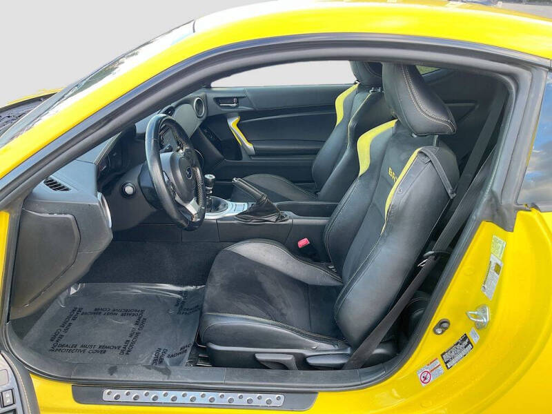 2017 Subaru BRZ Series.Yellow