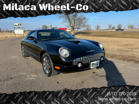 2002 Ford Thunderbird for sale at Milaca Wheel-Co in Milaca MN