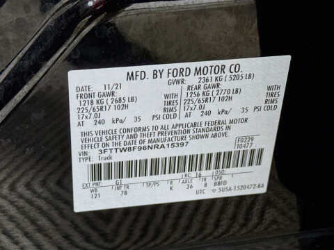 2022 Ford Maverick XLT