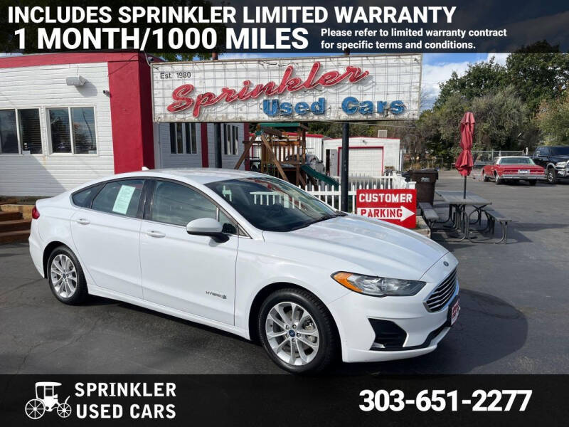 2019 Ford Fusion Hybrid SE