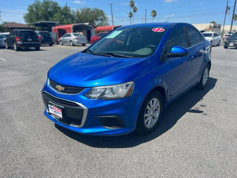 2017 Chevrolet Sonic for sale at Mid Valley Motors in La Feria TX