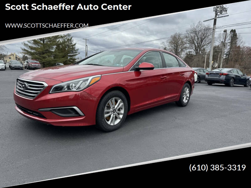 2017 Hyundai Sonata for sale at Scott Schaeffer Auto Center in Birdsboro PA