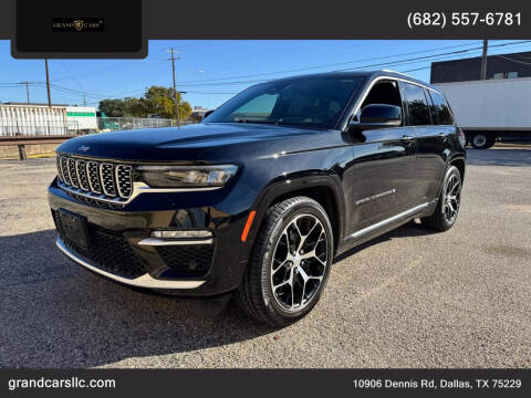 2022 Jeep Grand Cherokee for sale at GRAND CARS in Dallas TX