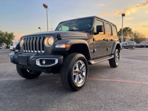 2020 Jeep Wrangler Unlimited for sale at SOLID MOTORS LLC in Garland TX