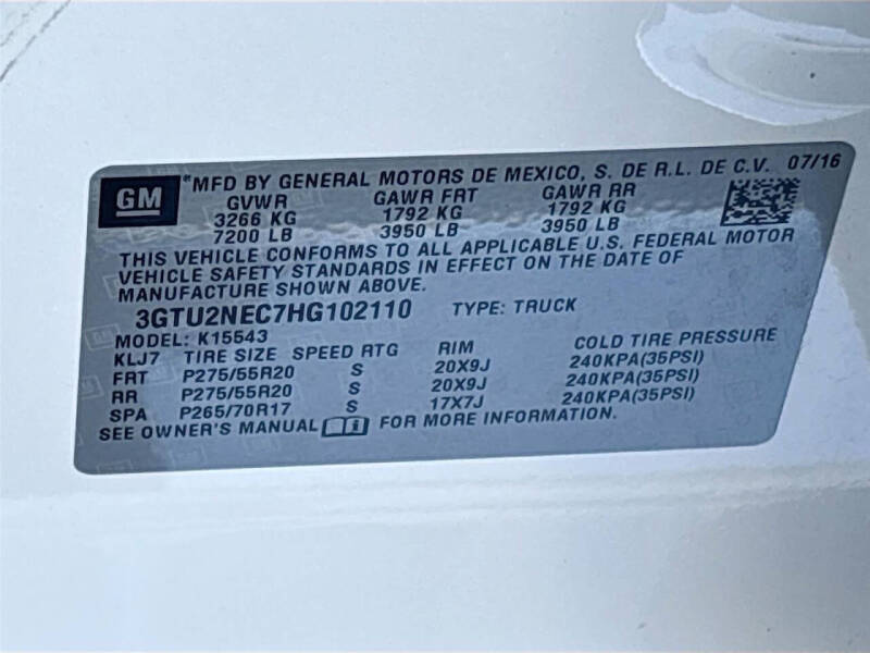 2017 GMC Sierra 1500