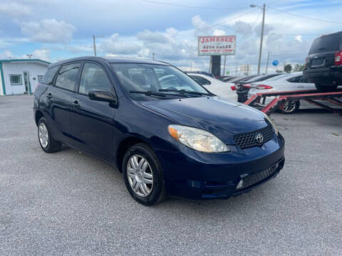 2003 Toyota Matrix for sale at Jamrock Auto Sales of Panama City in Panama City FL