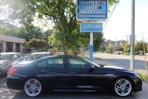 2014 BMW 6 Series for sale at NORTH HILLS MOTORS in Raleigh NC