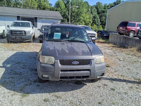 2002 Ford Escape for sale at ZZK AUTO SALES LLC in Glasgow KY