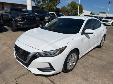 2021 Nissan Sentra for sale at ANF AUTO FINANCE in Houston TX
