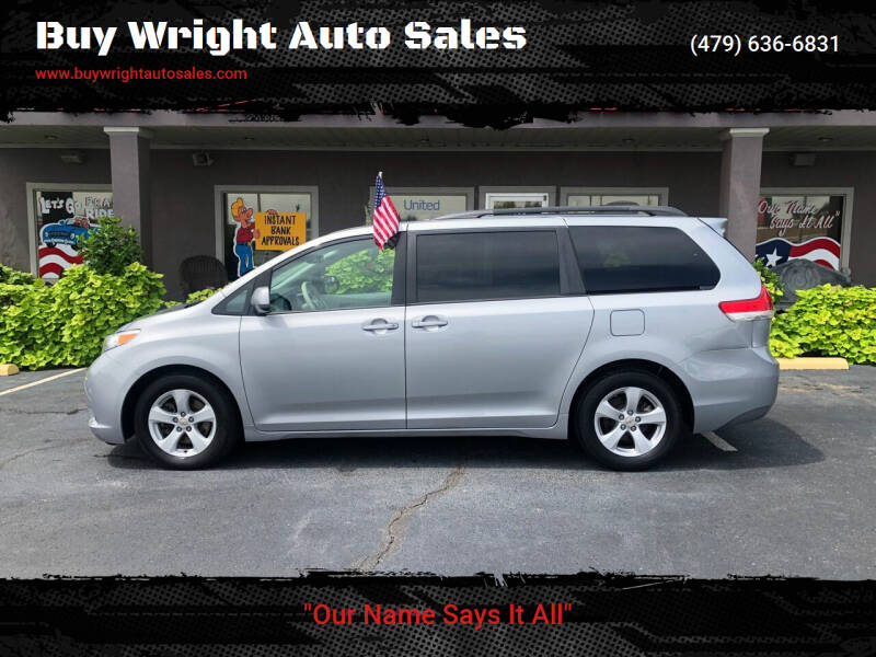 2011 Toyota Sienna for sale at Buy Wright Auto Sales in Rogers AR