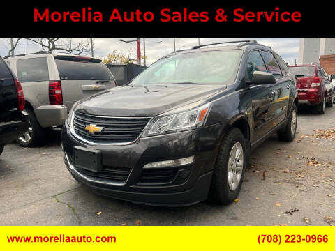 2014 Chevrolet Traverse for sale at Morelia Auto Sales & Service in Maywood IL