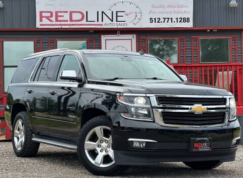 2015 Chevrolet Tahoe for sale at REDLINE AUTO SALES LLC in Cedar Creek TX