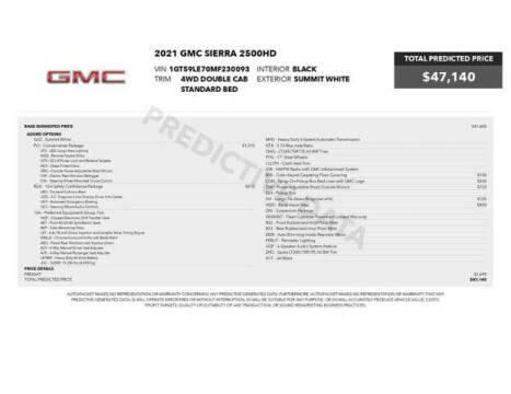 2021 GMC Sierra 2500HD