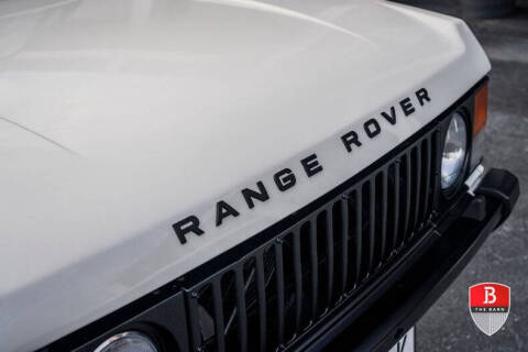 1985 Land Rover Range Rover