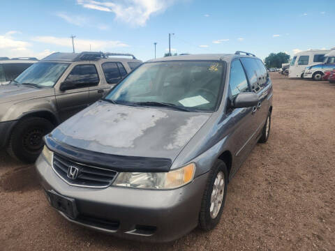 2002 Honda Odyssey for sale at PYRAMID MOTORS - Fountain Lot in Fountain CO