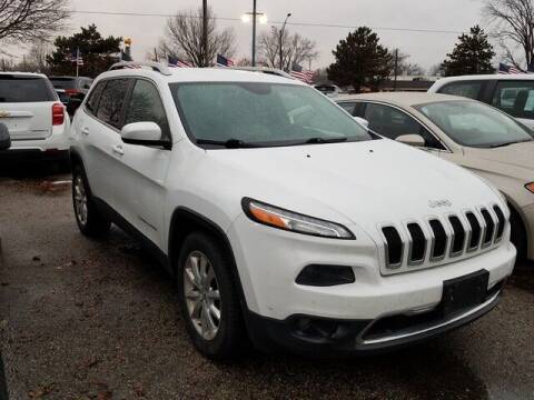 2016 Jeep Cherokee for sale at R Tony Auto Sales in Clinton Township MI
