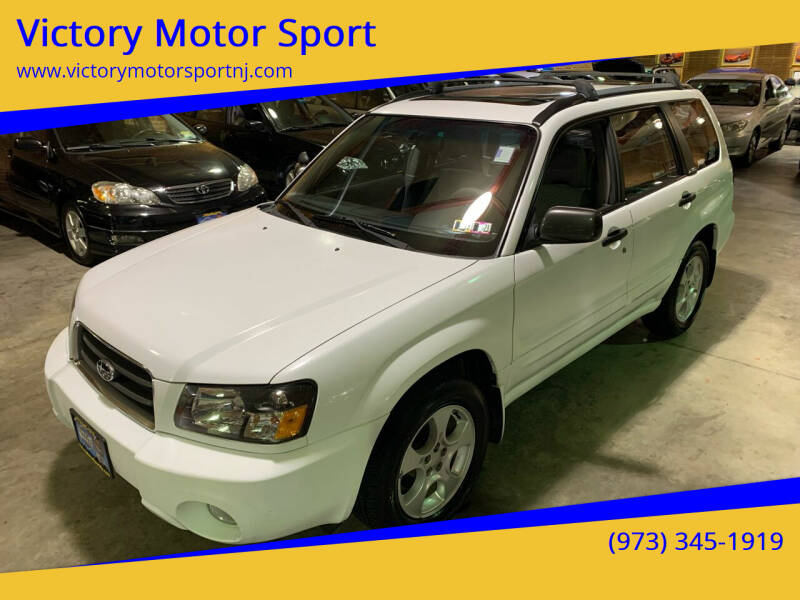 2003 Subaru Forester for sale at Victory Motor Sport in Paterson NJ