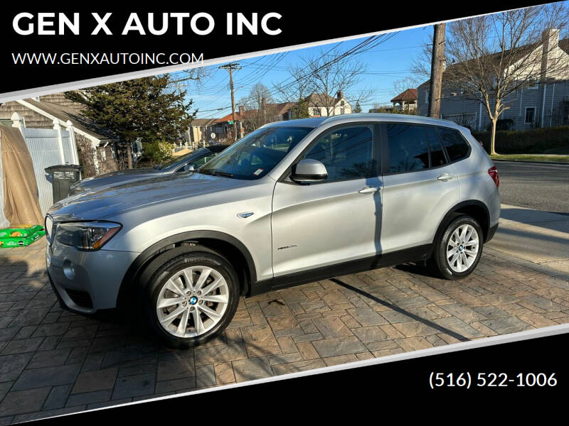 2015 BMW X3 for sale at GEN X AUTO INC in Islip NY