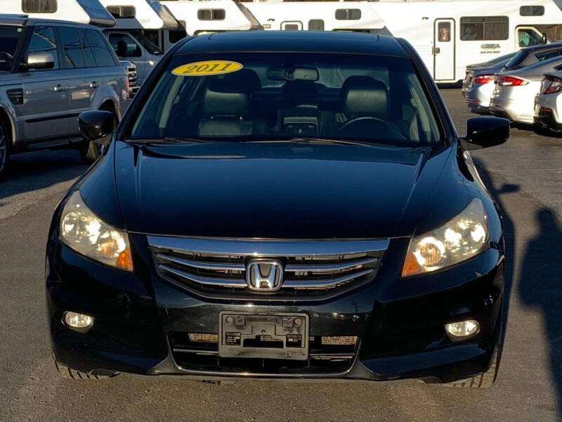 Used 2011 Honda Accord EX-L V6 with VIN 1HGCP3F8XBA008211 for sale in Worcester, MA