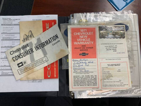 1971 Chevrolet Corvette