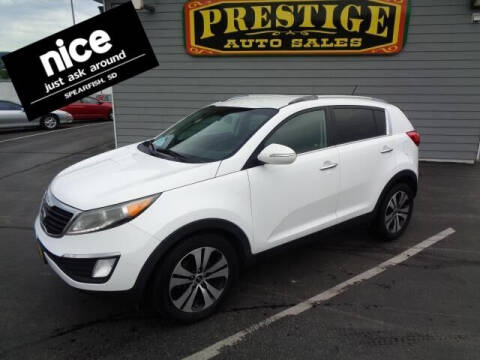 2012 Kia Sportage for sale at PRESTIGE AUTO SALES in Spearfish SD
