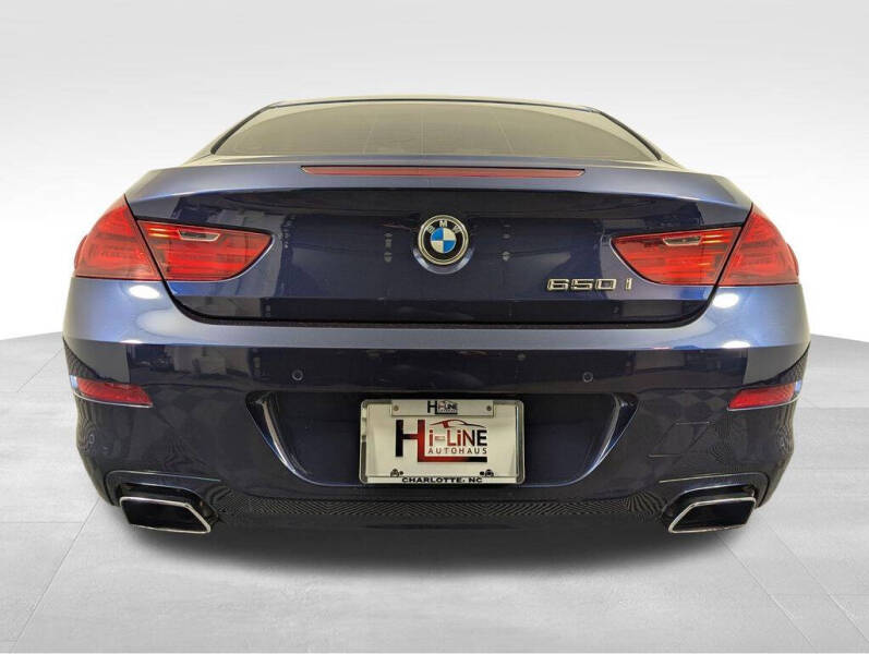 2013 BMW 6 Series 650i