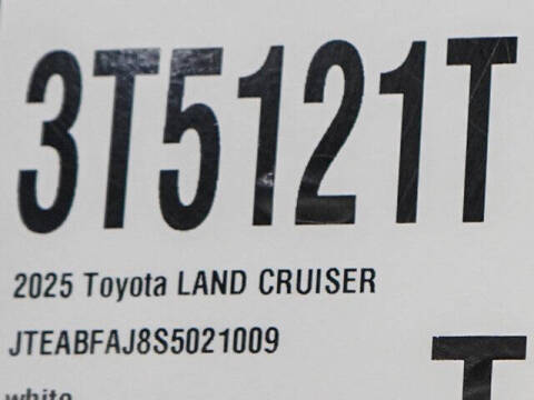 2025 Toyota Land Cruiser