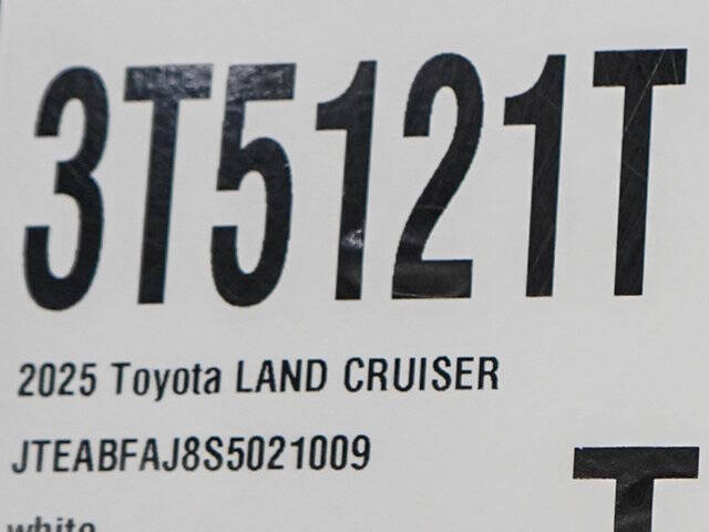 2025 Toyota Land Cruiser