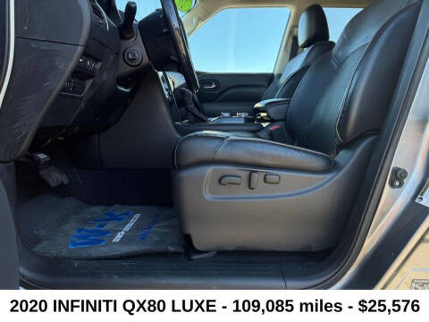 2020 Infiniti QX80 Luxe