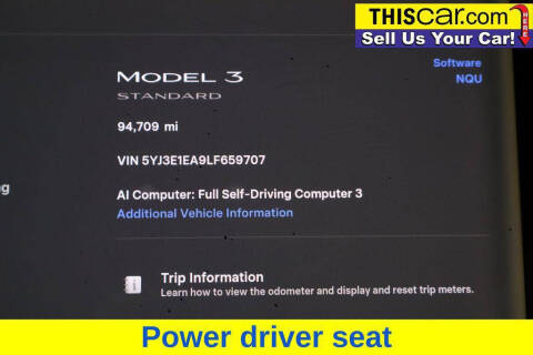 2020 Tesla Model 3 Standard Range Plus