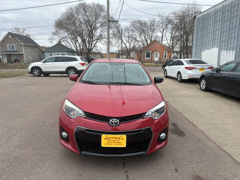 2014 Toyota Corolla for sale at Brothers Used Cars Inc in Sioux City IA